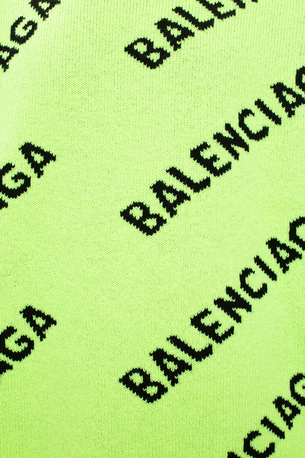 Balenciaga hot sale neon sweater